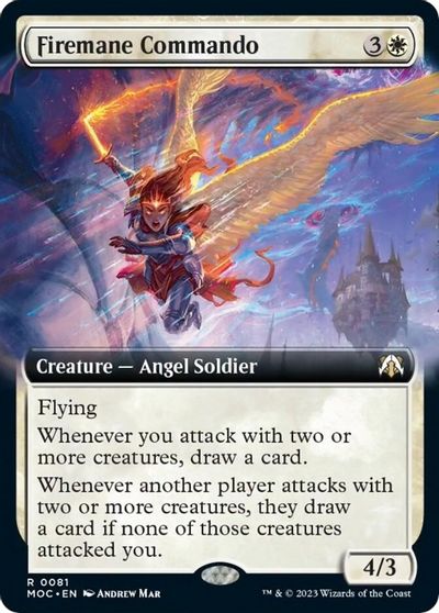 Firemane Commando (Extended Art) card art