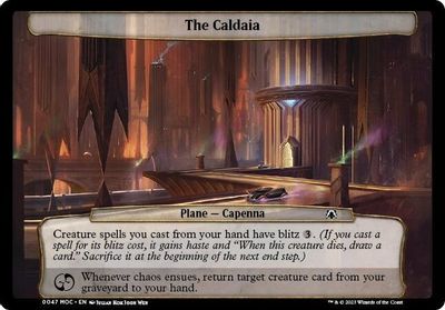 The Caldaia card art
