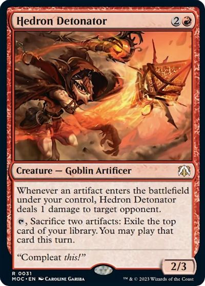 Hedron Detonator card art