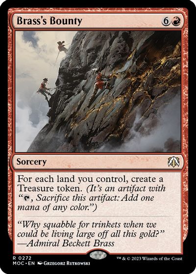 Brass's Bounty card art