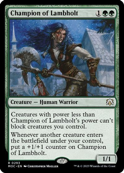 Champion of Lambholt card art