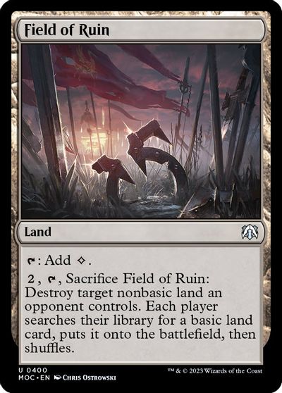 Field of Ruin card art