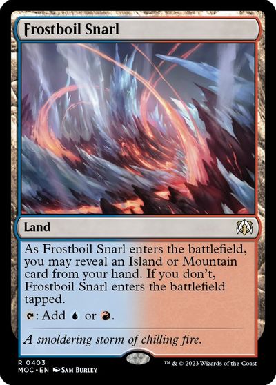 Frostboil Snarl card art