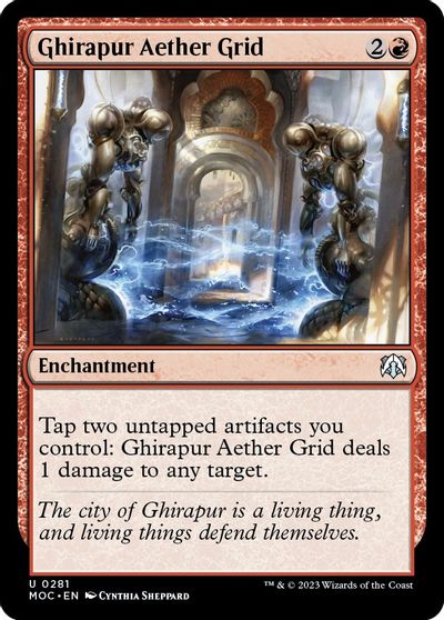 Ghirapur Aether Grid card art