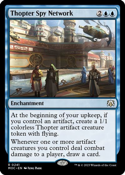 Thopter Spy Network card art