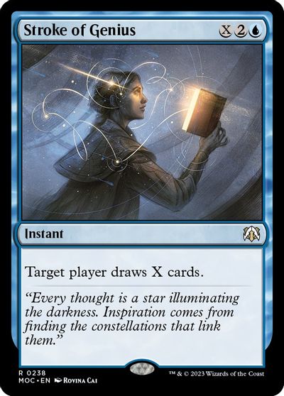 Stroke of Genius card art