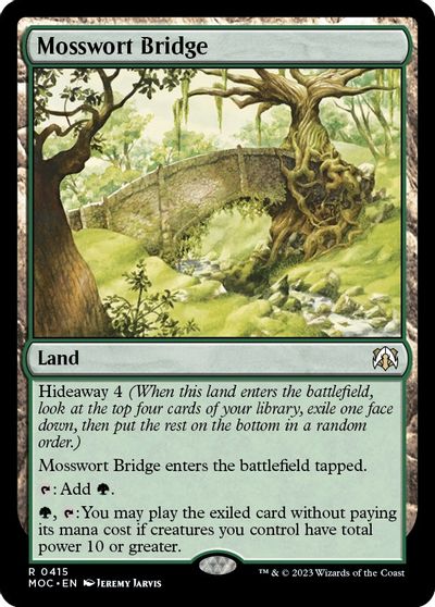 Mosswort Bridge card art