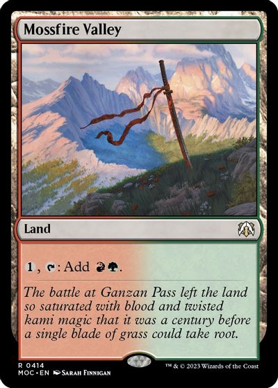 Mossfire Valley card art
