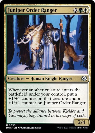 Juniper Order Ranger card art