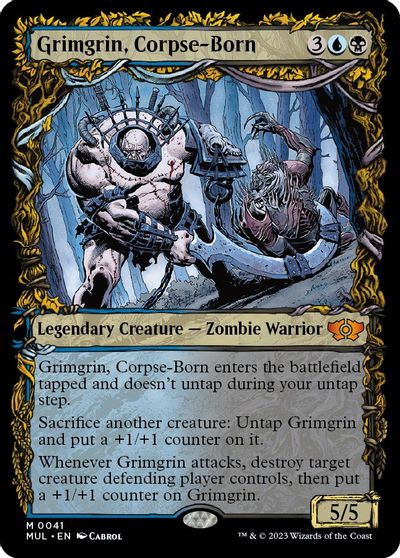 Grimgrin, Corpse-Born card art