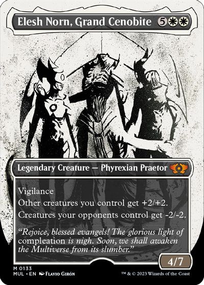 Elesh Norn, Grand Cenobite (Halo Foil) card art