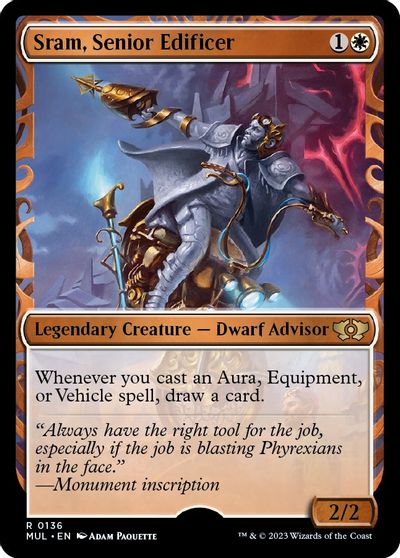 Sram, Senior Edificer (Halo Foil) card art