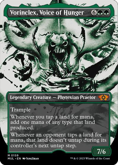Vorinclex, Voice of Hunger (Halo Foil) card art