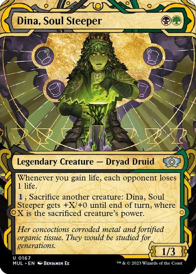 Dina, Soul Steeper (Halo Foil) card art