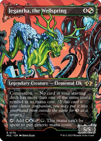 Jegantha, the Wellspring (Halo Foil) card art