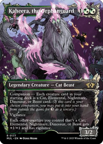Kaheera, the Orphanguard (Halo Foil) card art