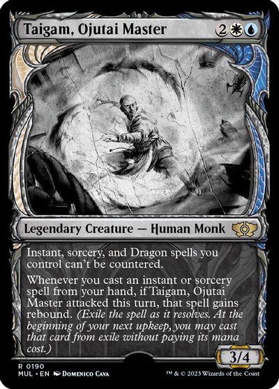 Taigam, Ojutai Master (Halo Foil) card art
