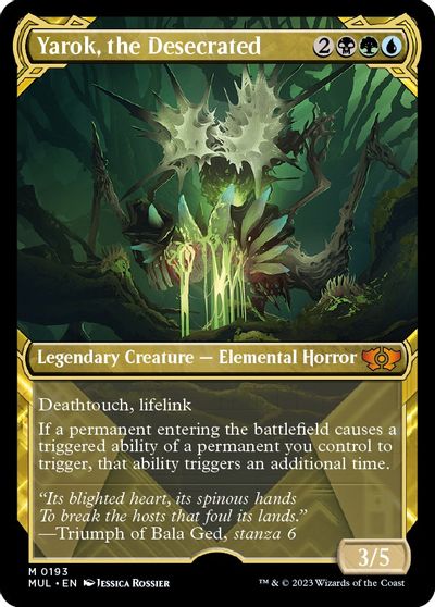 Yarok, the Desecrated (Halo Foil) card art
