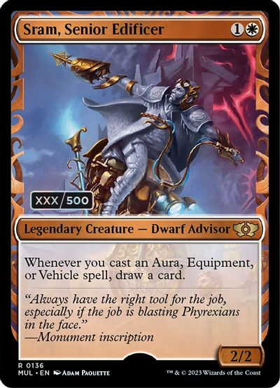 Sram, Senior Edificer (Serial Numbered) card art