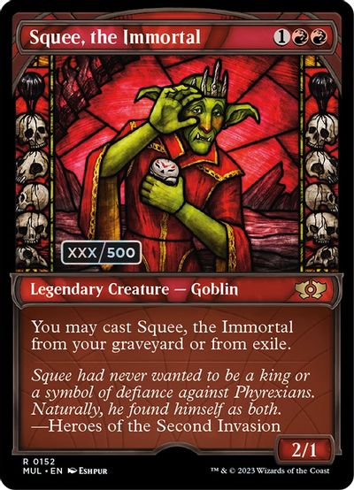 Squee, the Immortal (Serial Numbered) card art