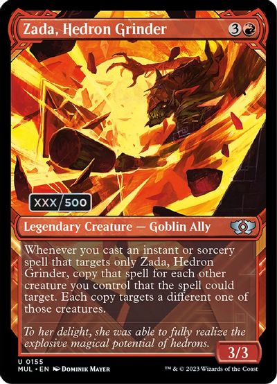 Zada, Hedron Grinder (Serial Numbered) card art