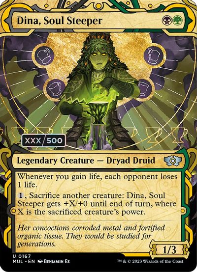 Dina, Soul Steeper (Serial Numbered) card art