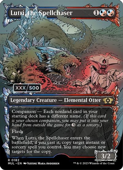 Lutri, the Spellchaser (Serial Numbered) card art