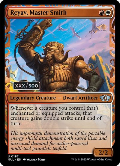 Reyav, Master Smith (Serial Numbered) card art