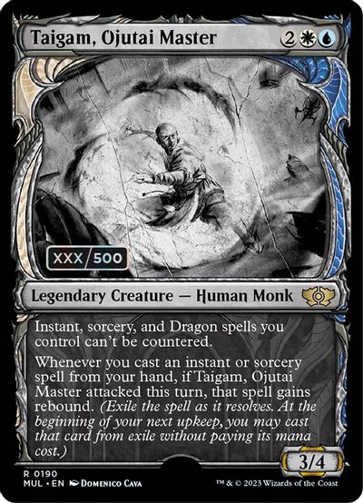 Taigam, Ojutai Master (Serial Numbered) card art