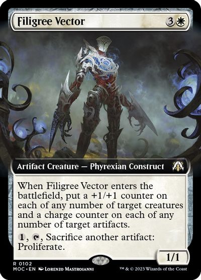 Filigree Vector (Extended Art) card art