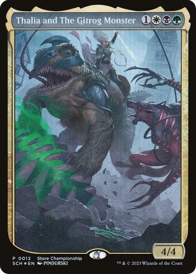 Thalia and The Gitrog Monster card art
