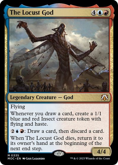 The Locust God card art