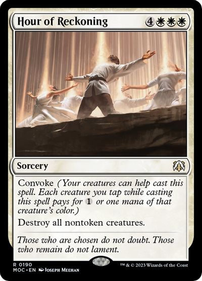 Hour of Reckoning card art