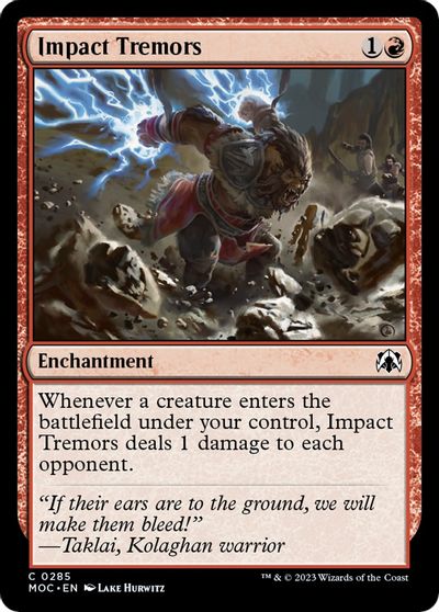 Impact Tremors card art