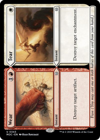 Wear // Tear card art