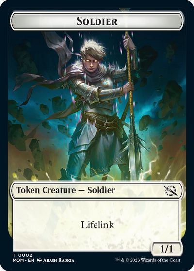 Soldier Token card art