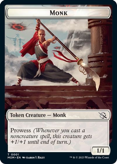 Monk Token card art