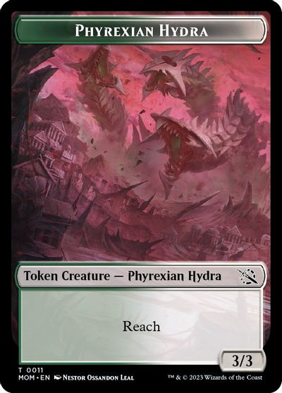 Phyrexian Hydra Token (0011) card art