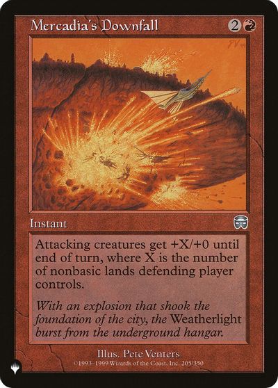 Mercadia's Downfall card art