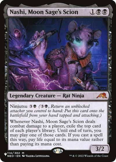 Nashi, Moon Sage's Scion card art