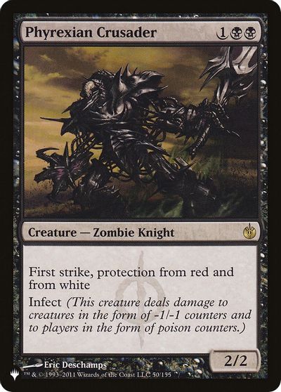 Phyrexian Crusader card art