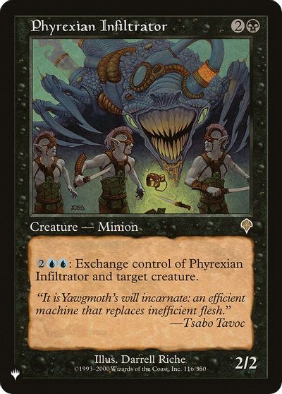 Phyrexian Infiltrator card art