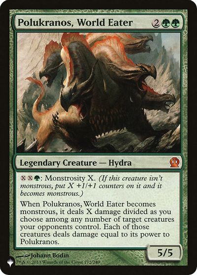 Polukranos, World Eater card art