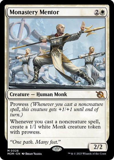 Monastery Mentor card art