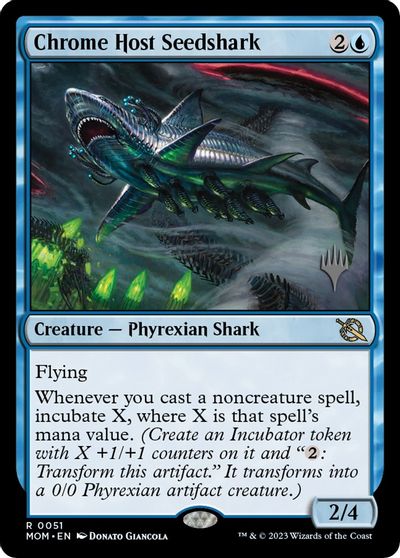 Chrome Host Seedshark card art