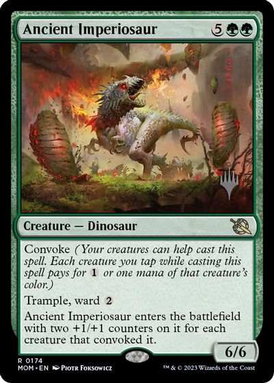 Ancient Imperiosaur card art