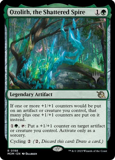 Ozolith, the Shattered Spire card art