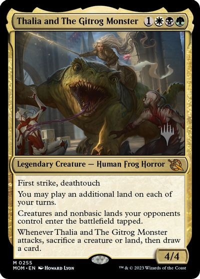Thalia and The Gitrog Monster card art