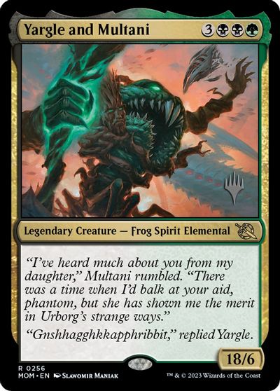 Yargle and Multani card art