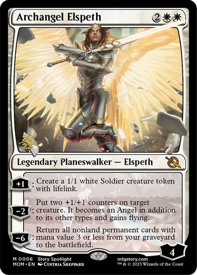 Archangel Elspeth card art